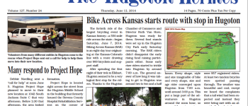 Official Newspaper of Stevens County, Kansas