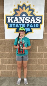 Maddie Niehues of Hugoton is the First Place Winner at the 2023 Kansas State Fair Peddle Tractor Pull Sunday, September 10!!!! Congratulations Maddie!!! So proud of you.