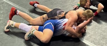 Hugoton’s own Tallon Grubbs etches his name in wrestling immortality this spring when he earned All American status at the National Heartland Duals!! Congratulations Tallon!! We are so proud of you. Photo and story courtesy of Gary Van Cleave.