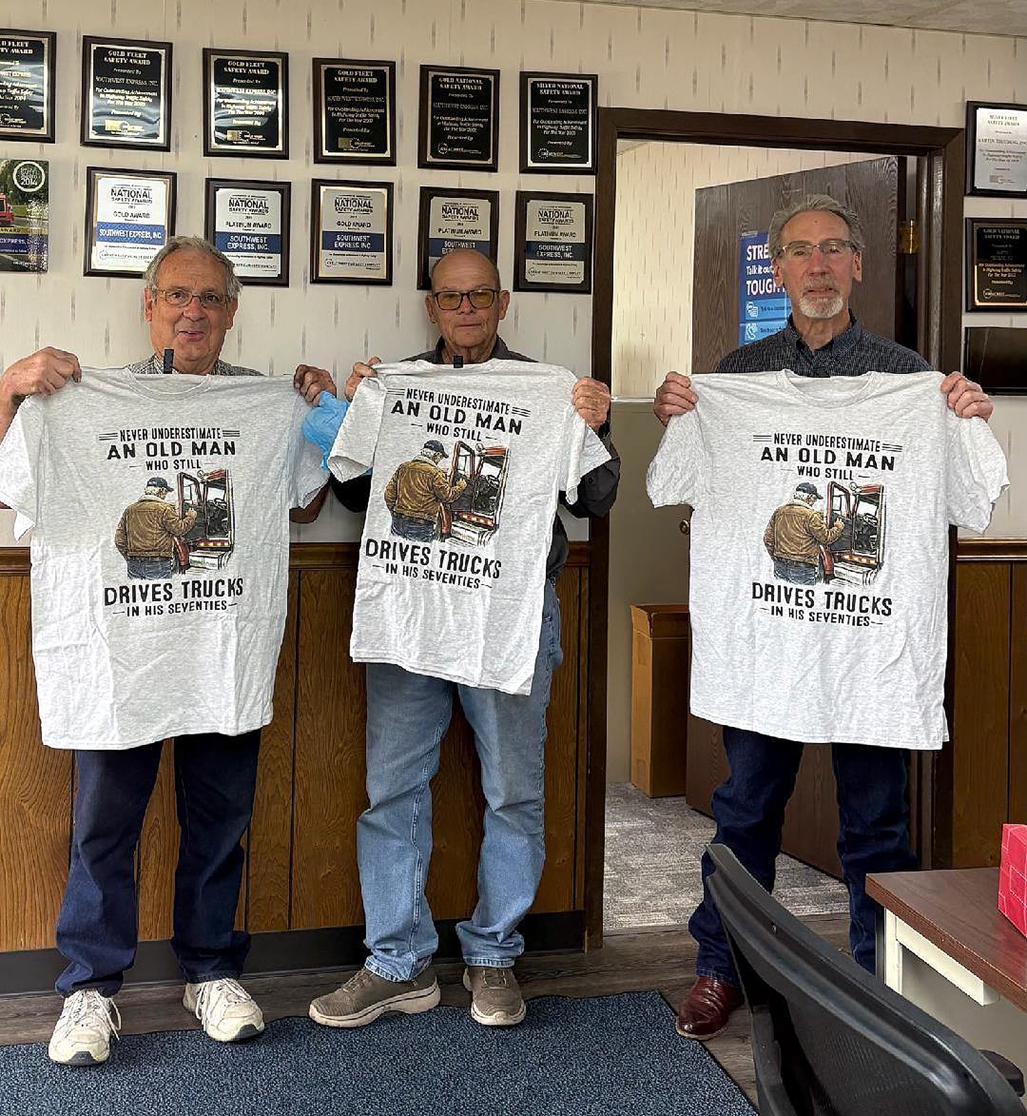 Ray Talbert Three originals still driving Martin Trucking – Hugoton Hermes News